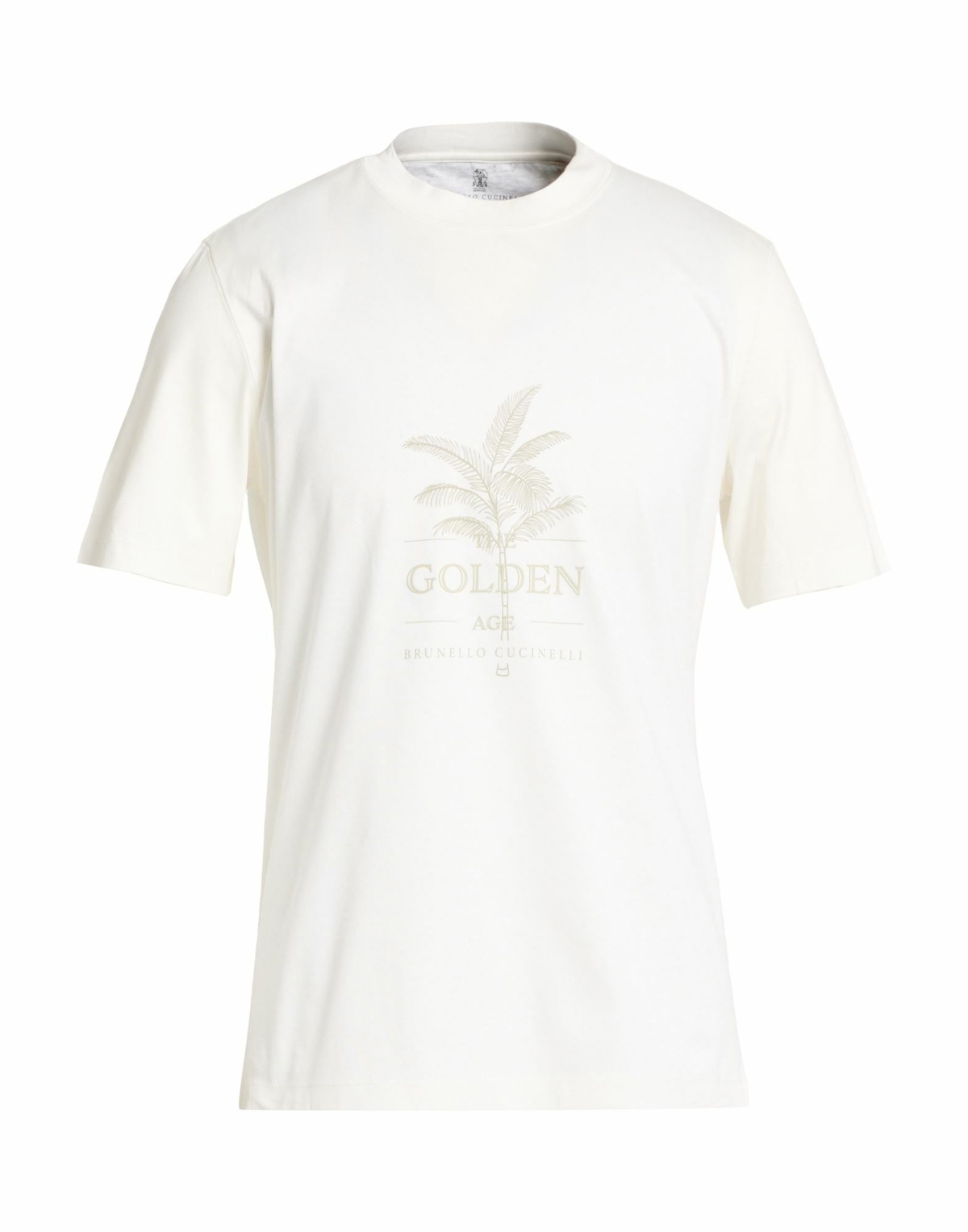 Brunello Cucinelli Mens T-shirt in White