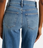 Frame Le Slim Palazzo Long wide-leg jeans