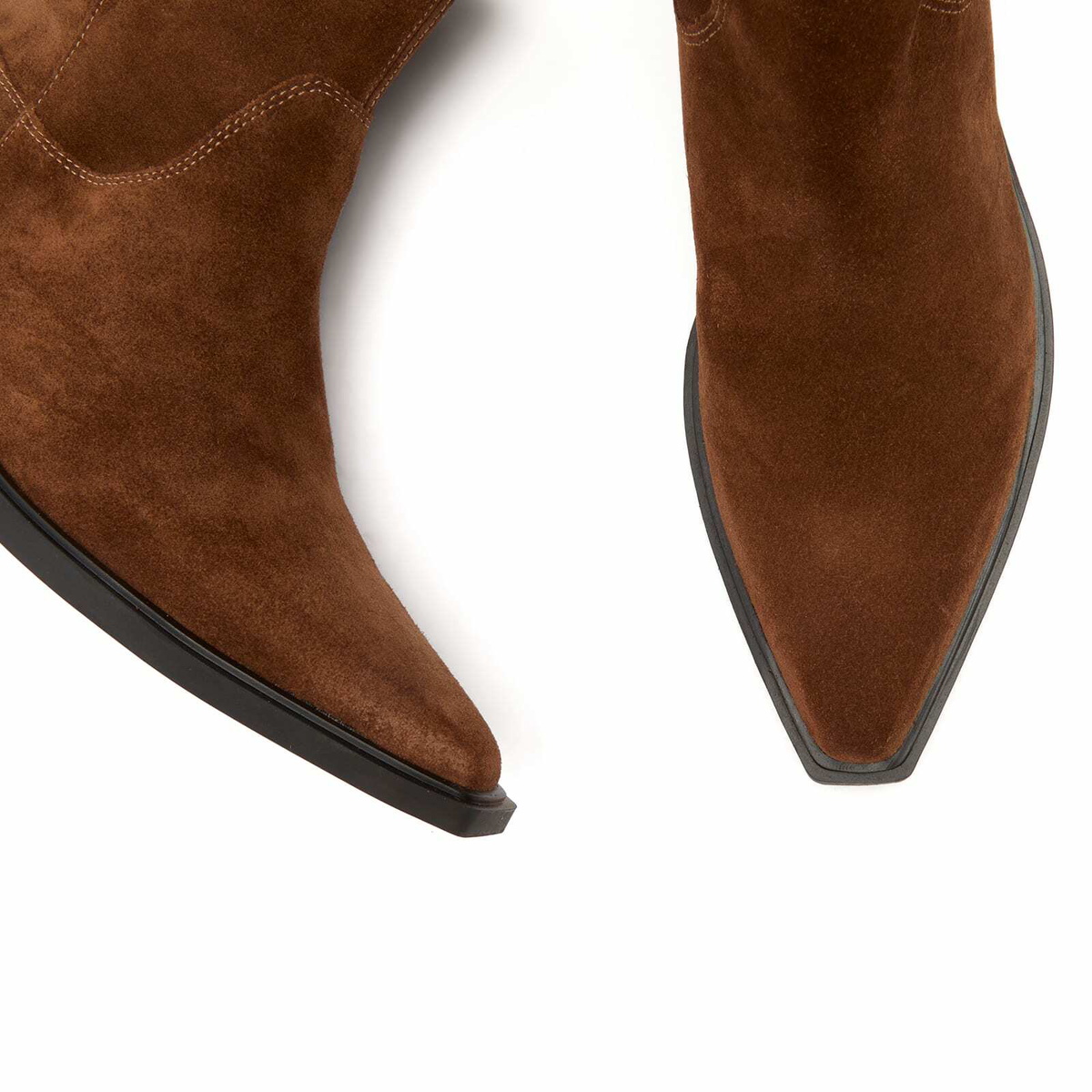 Vagabond Shoemakers Women's Kelsey Pointed Ankle Boot in Cocoa Brown