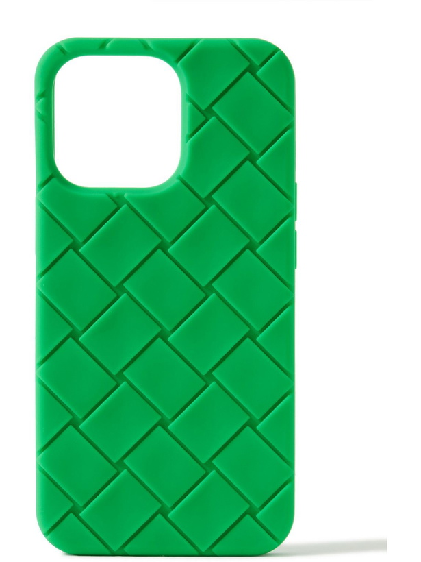 Photo: Bottega Veneta - Intrecciato Rubber iPhone 13 Pro Case