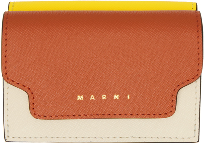 Photo: Marni Multicolor Trifold Wallet