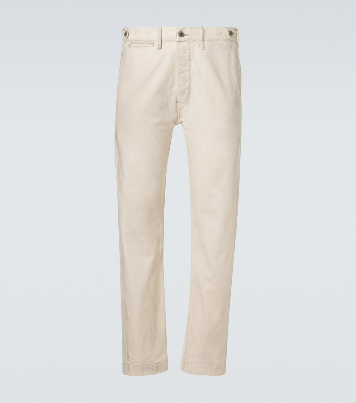 RRL Cotton canvas straight pants