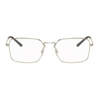 Ray-Ban Silver Square Glasses