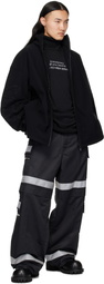 VETEMENTS Black Workwear Cargo Pants