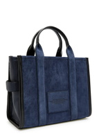 Marc Jacobs The Tote Medium Suede Tote - Navy - One Size