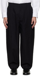 Toogood Black 'The Librarian' Trousers