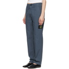 Stone Island Navy 3100001 Dense Cotton-TC Trousers