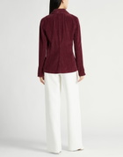 120% Lino Womens Blazer in Brick
