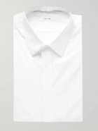 The Row - White Neil Slim-Fit Double-Cuff Cotton-Poplin Shirt - White