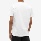 Comme des Garçons Play Men's Outline Heart Logo T-Shirt in White/Black