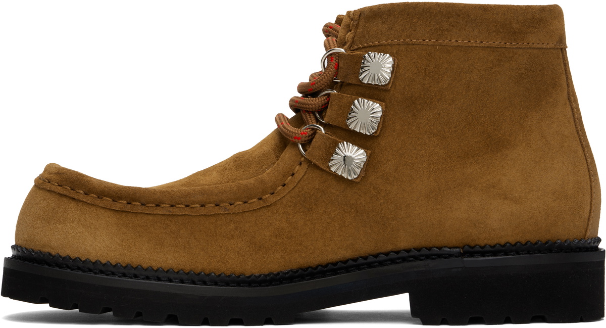 Toga Virilis Tan Suede Boots