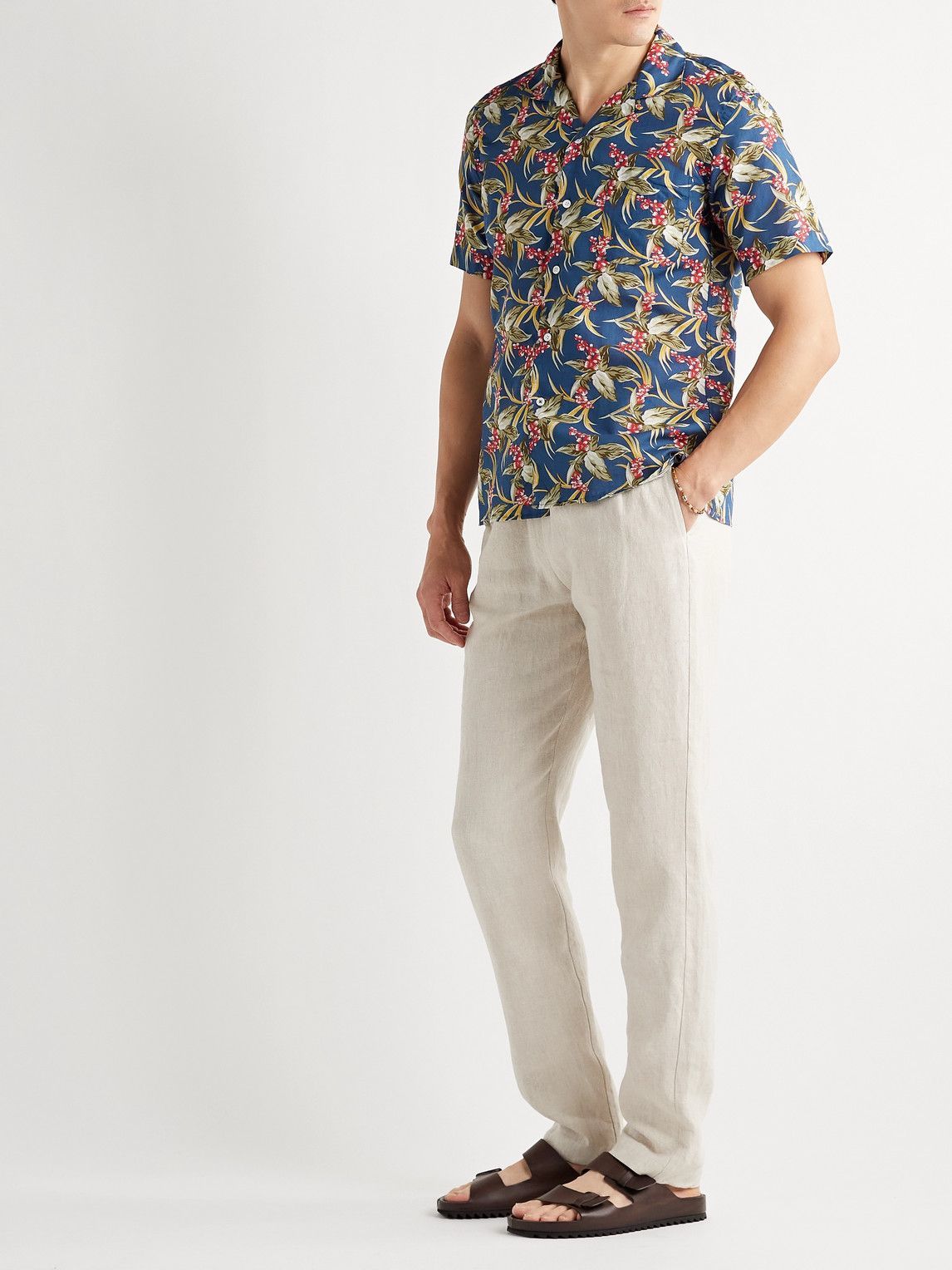 Slim fit hot sale camp shirt