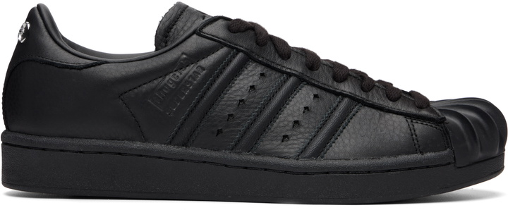 Photo: Thug Club Black adidas Originals Edition Superstar Vintage Sneakers