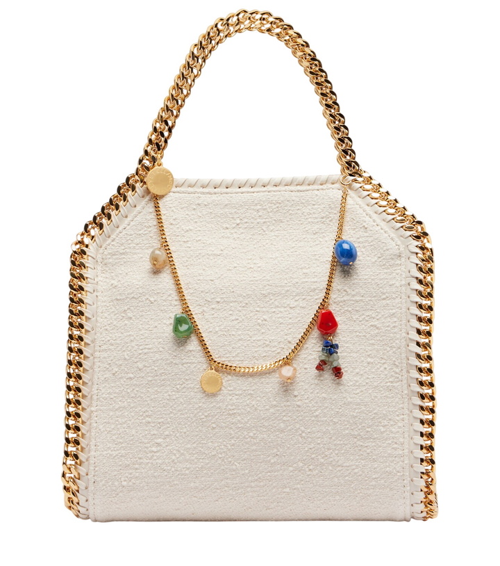 Photo: Stella McCartney Falabella Mini embellished top-handle bag