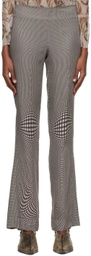 Anne Isabella Brown Recycled Tencel Trousers