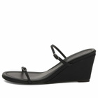 ST. Agni Women's Petit Belt Detail Wedge in Black