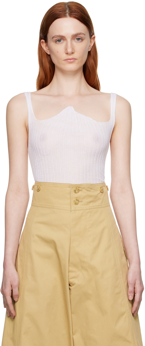 Quira SSENSE Exclusive White Tank Top