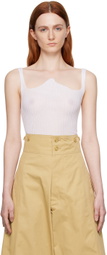 Quira SSENSE Exclusive White Tank Top