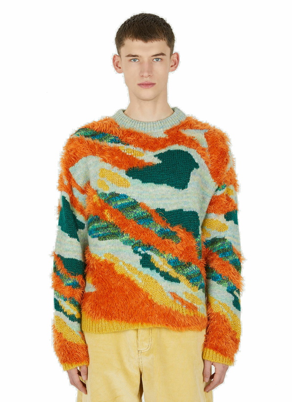 Photo: Blend Intarsia Sweater in Multicolour