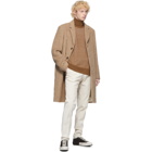 PRESIDENTs Beige Alpaca Egg Coat