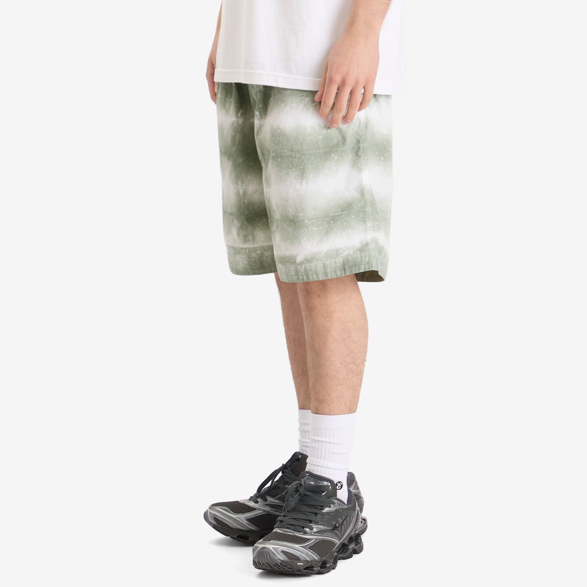 Nanamica Men's Nanaloha Shorts in Green