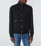 Brunello Cucinelli Wool bomber jacket