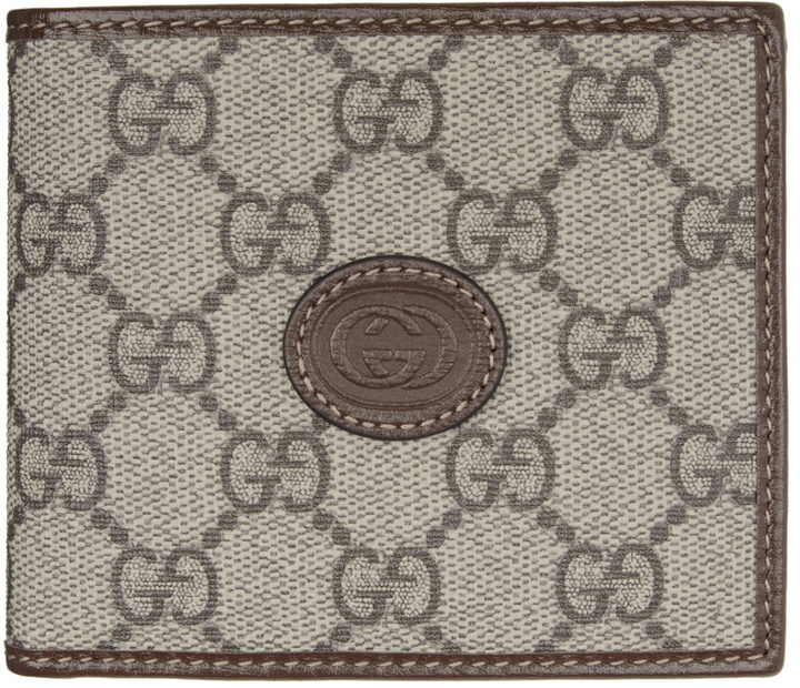 Photo: Gucci Brown Retro Interlocking G Wallet