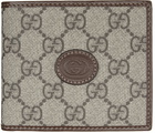 Gucci Brown Retro Interlocking G Wallet