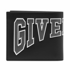 Givenchy Men's College Logo Billfold Wallet in Black