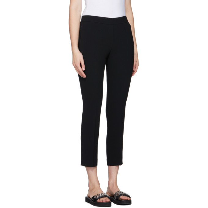 Neil Barrett Black Crepe Trousers