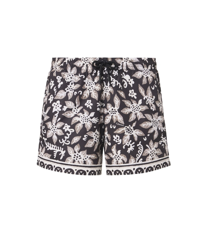 Photo: Commas Printed swim trunks