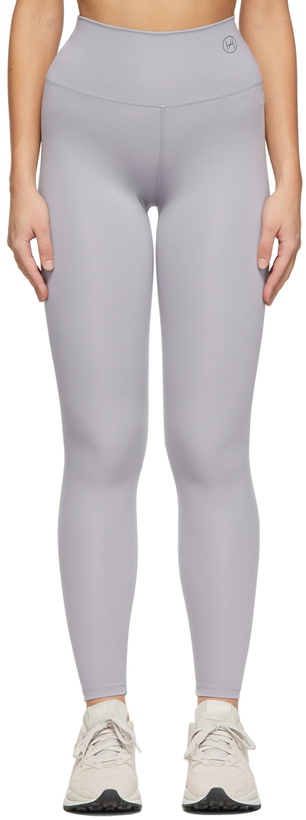 Photo: HÉROS Grey Recycled Polyester Sport Leggings