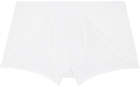 Comme des Garçons Shirt White Plain Briefs