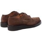 Mr P. - Peter Suede Derby Shoes - Brown