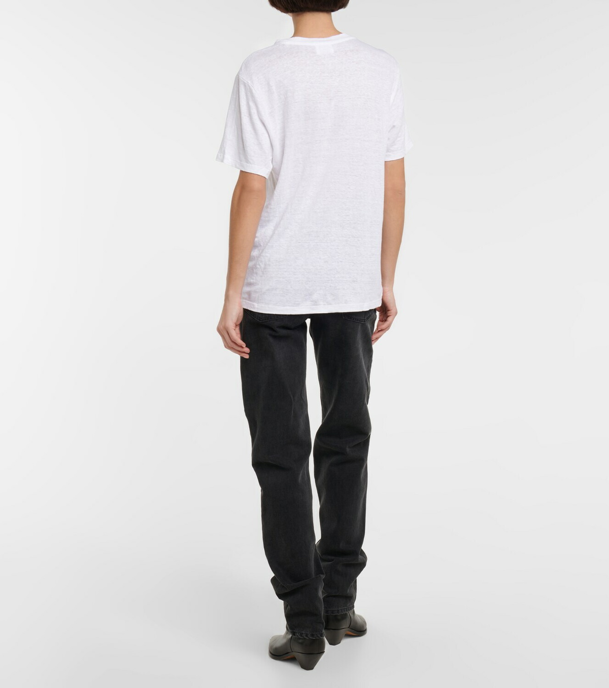 Marant Etoile Zewel logo linen T-shirt Isabel Marant Etoile