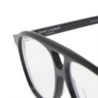 Saint Laurent Sunglasses Women's Saint Laurent Dune Optical Glasses in Black 