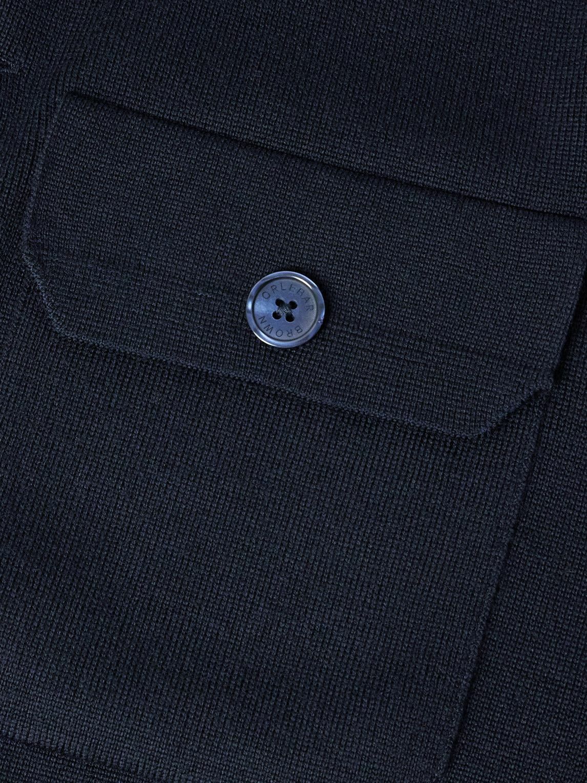 Orlebar Brown - Brigg Merino Wool Shirt Jacket - Blue