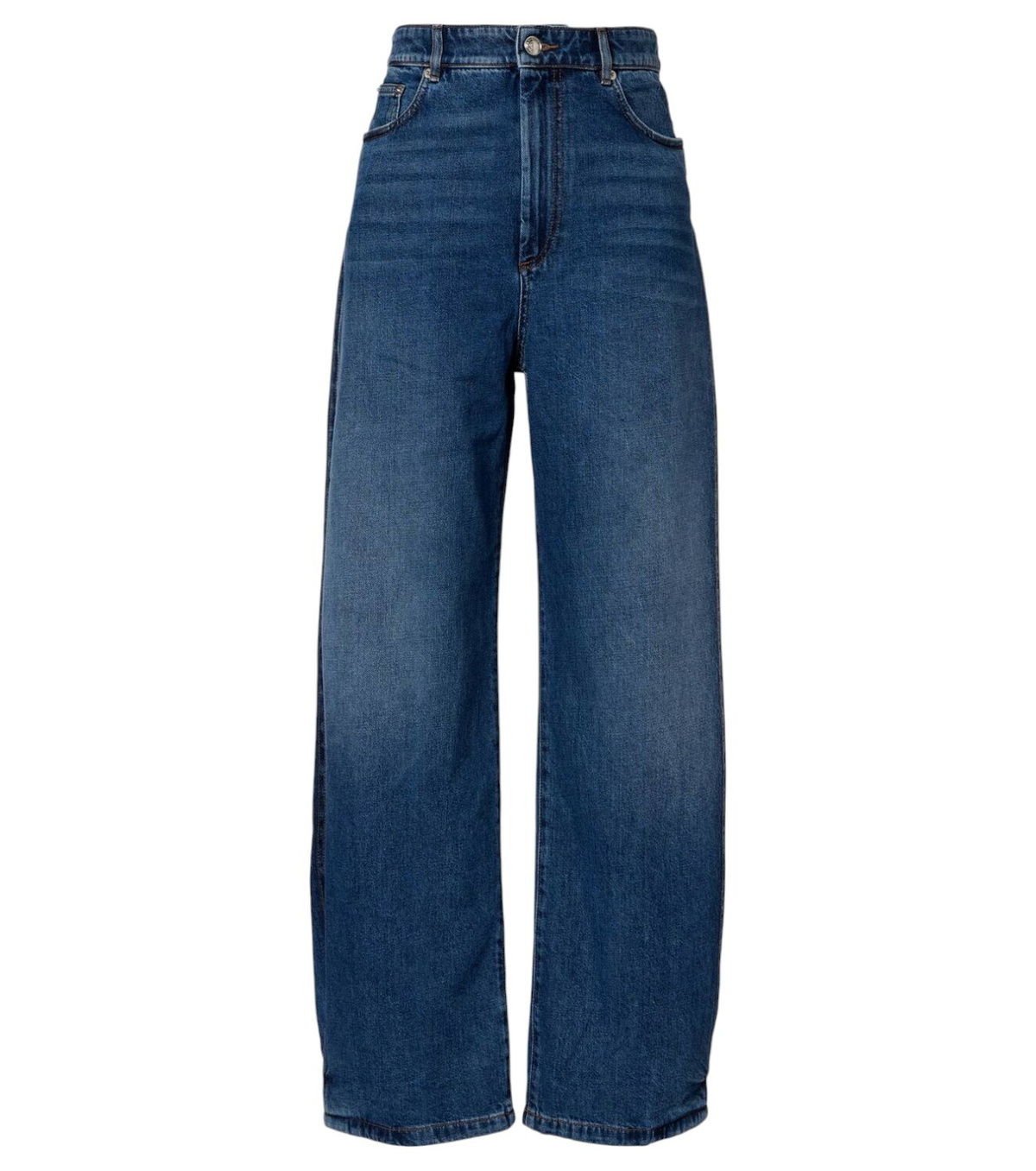 送料関税込【SPORTMAX】Procida mid-rise wide-leg jeans Procida mid-rise wide-leg jeans in blue - Sportmax | Mytheresa