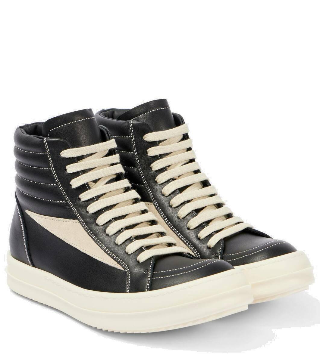 【Rick Owens】Vintage Sneaks High Leather Sneakers Rick Owens Rick Owens High Vintage Sneaks | REVERSIBLE