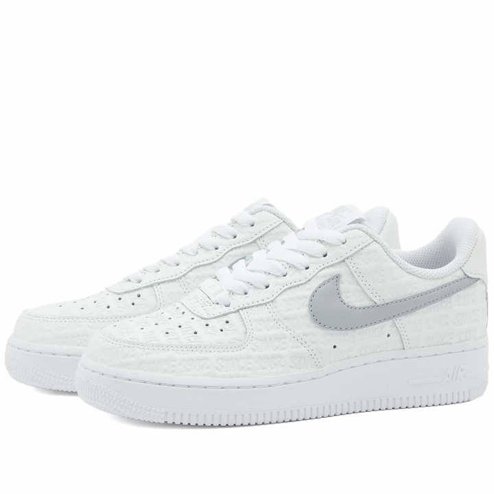 Photo: Nike W Air Force 1 '07 Low Sneakers in Sail/Wold Grey