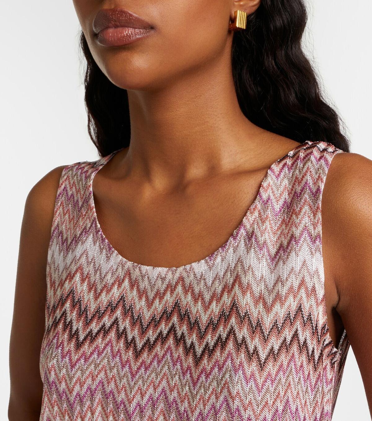 Missoni Zigzag knitted top