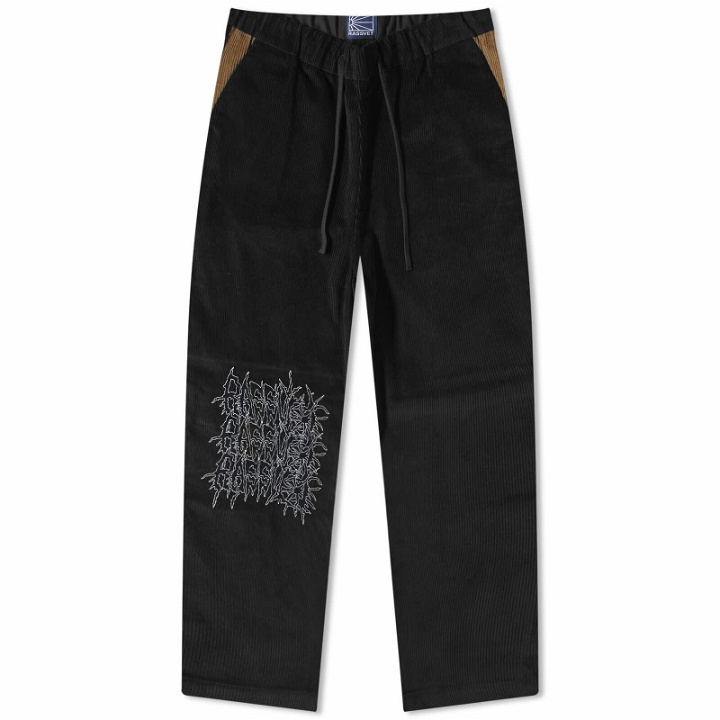 Photo: PACCBET Men's Corduroy Vacation Trousers in Black