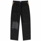 PACCBET Men's Corduroy Vacation Trousers in Black