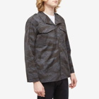 Maharishi Men's Camo Advisor's Overshirt in Night