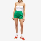 Adidas Women's 3 Stripe Short in Green