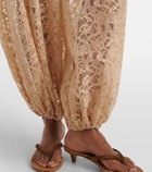 Adriana Degreas Lace balloon pants