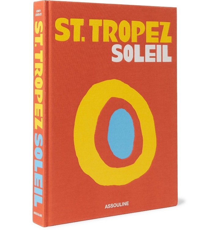 Photo: Assouline - St. Tropez Soleil Hardcover Book - Orange