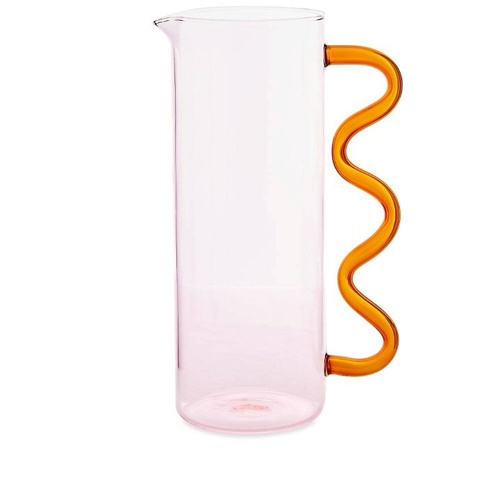 Photo: Sophie Lou Jacobsen Wave Pitcher in Pink/Amber