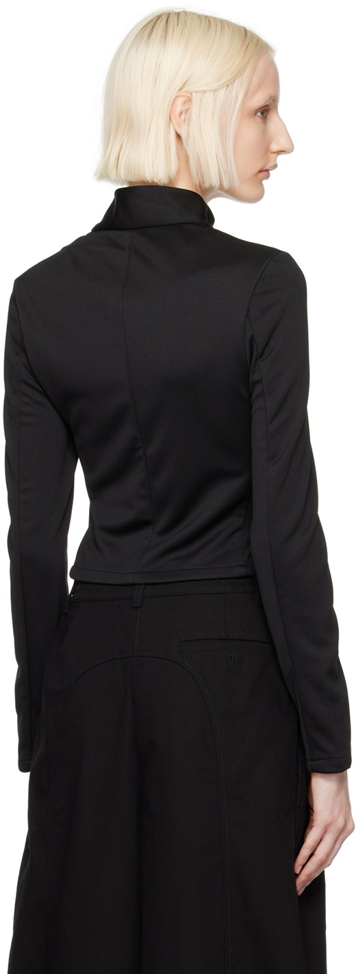 ジャケット OPEN YY : 24FW / TIE ZIP TRAINING JACKET (BLACK) OPEN YY Black Tie Zip Training Jacket OPEN YY