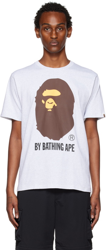 Photo: BAPE Gray 'By Bathing Ape' T-Shirt